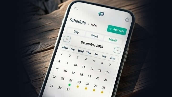 Pharmory application screen